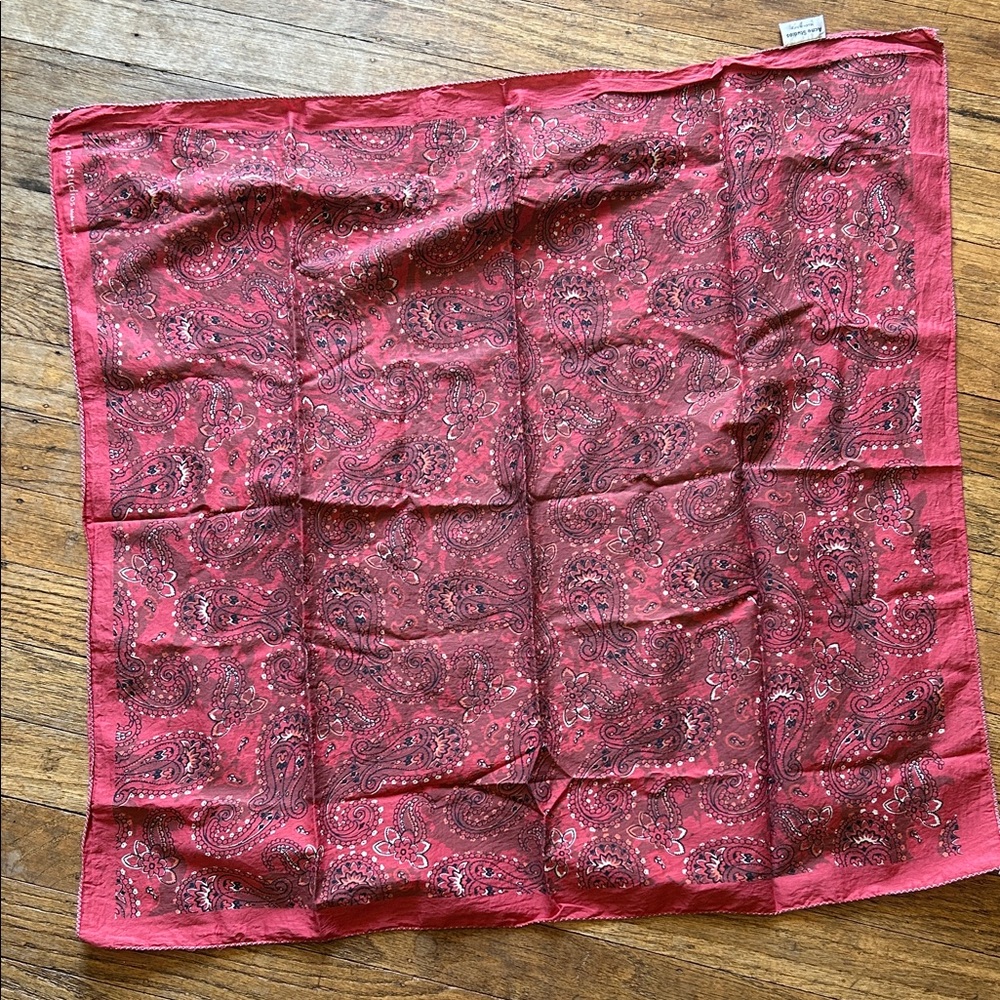 ACNE STUDIOS RED BANDANA